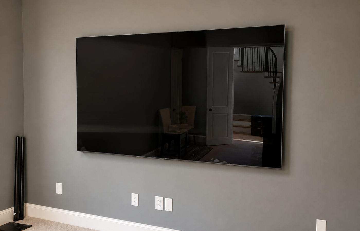 100″ TV for Media Room